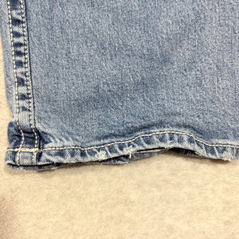 BKE Tyler Jeans Mens 34x34 Light Wash Straight Leg Stretch Blue - Picture 10 of 12